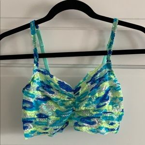 Victoria's Secret PINK lace bralette, size M